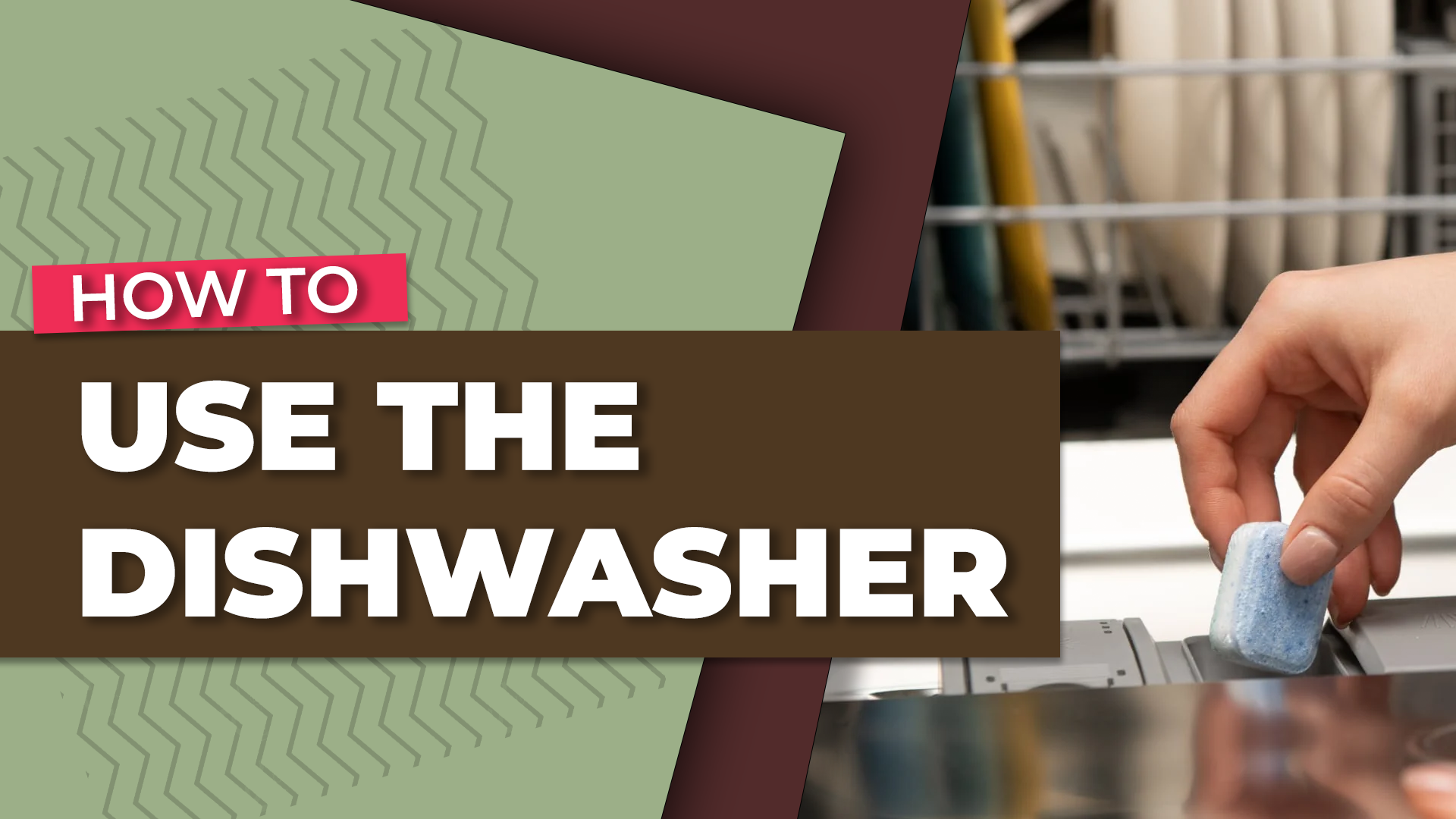 Starting the Dishwasher